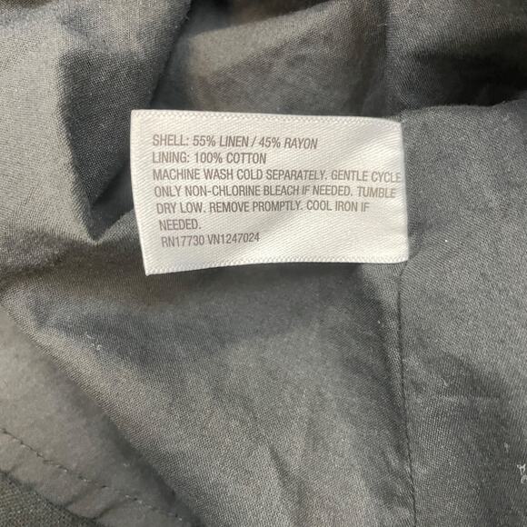 A New Day Women's Black Spaghetti Strap Flared Hem Bow Back Dress Size Large - Picture 5 of 5